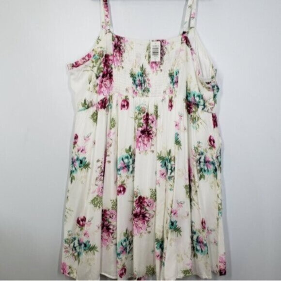New Torrid Floral Skater Hi Low Dress Size 5X Summer Casual Date - Picture 8 of 16